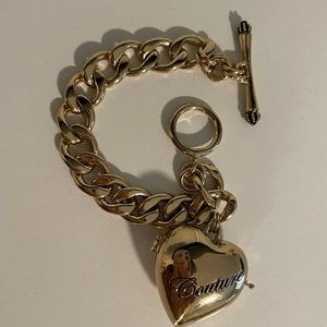 Juicy Couture toggle charm bracelet